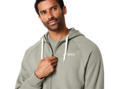 ASICS LOGO FLEECE FULL ZIP HOODIE