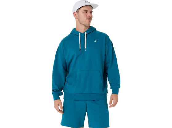 FRENCH TERRY RELAXED PULLOVER HOODIE